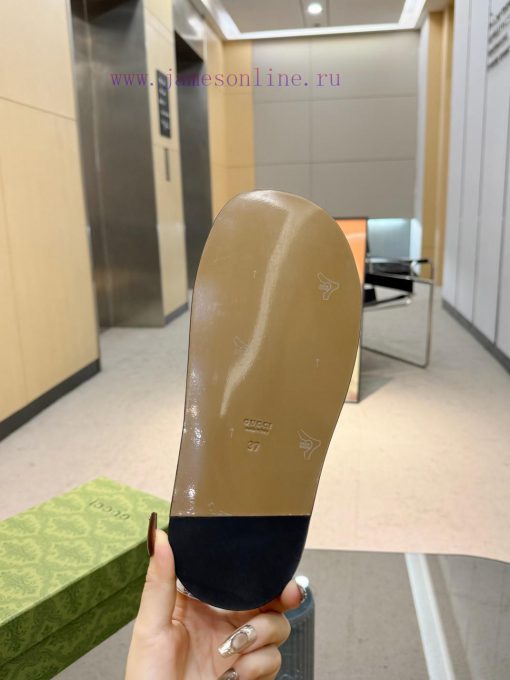Oil edge Gucci Home 2 new flat heel straight drag for long-term production recommended to bebcs5xe7j - Image 3