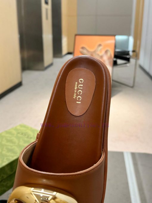 Full year shipment, Gucci's latest limited edition thick soled slippers of top quality are agipcxgal - Image 17
