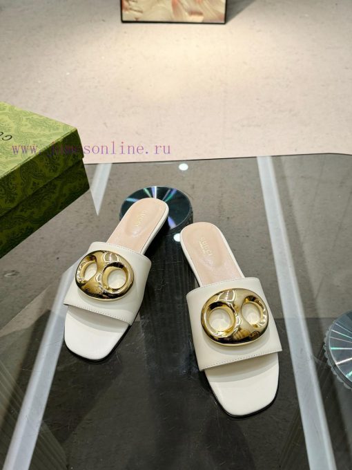 Gucci Home 2 New Flat Heel One Way Dragging Long term Production Recommended to Meimei Must k9zj7bip - Image 16