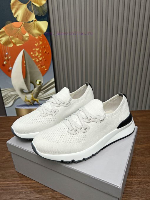 Men's shoes (Brunello cucinelli),The fabric is made of cashmere and fly woven sheepskin, andbsb7yqav - Image 3