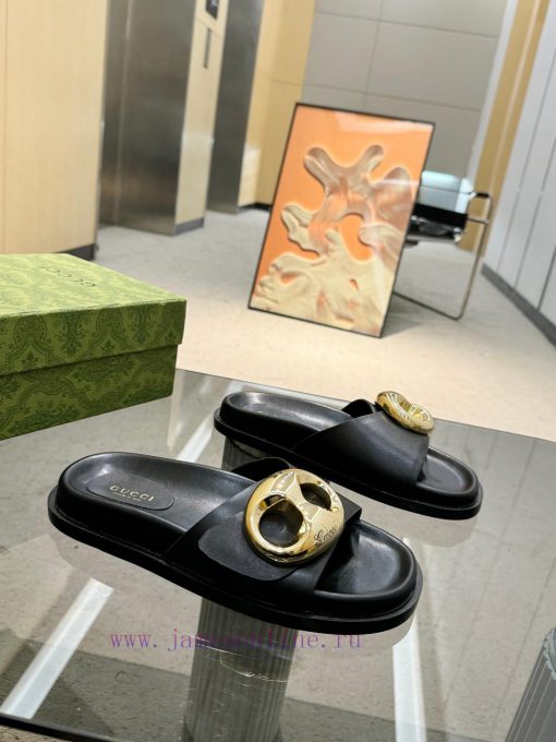 Oil edge Gucci Home 2 new flat heel straight drag for long-term production recommended to bebcs5xe7j - Image 9