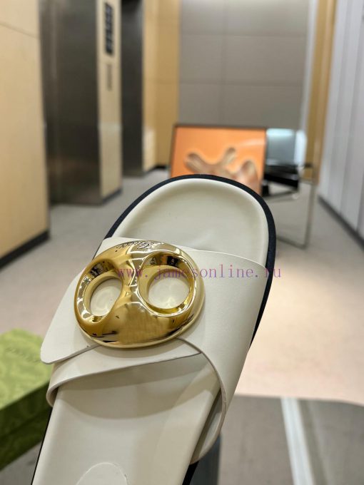 Oil edge Gucci Home 2 new flat heel straight drag for long-term production recommended to be5ugf6vlx - Image 13