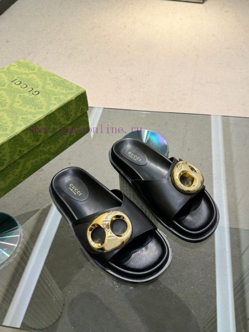 Oil edge Gucci Home 2 new flat heel straight drag for long-term production recommended to bebcs5xe7j - Image 14