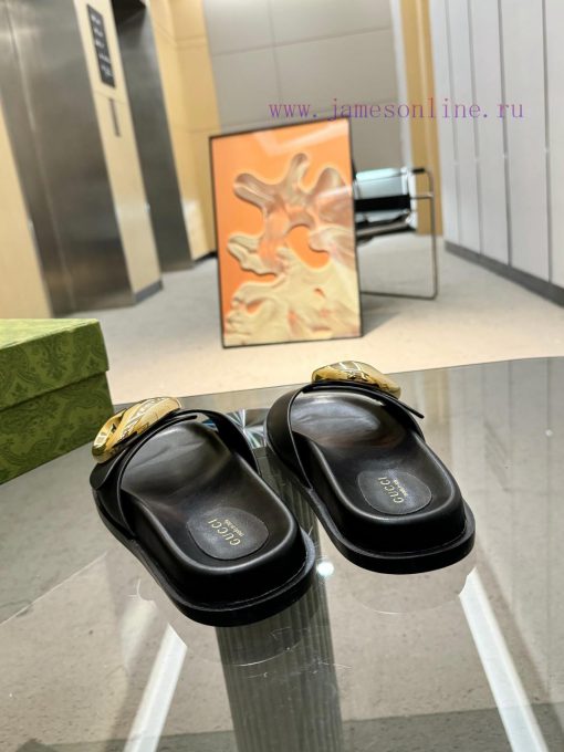 Oil edge Gucci Home 2 new flat heel straight drag for long-term production recommended to bebcs5xe7j - Image 16