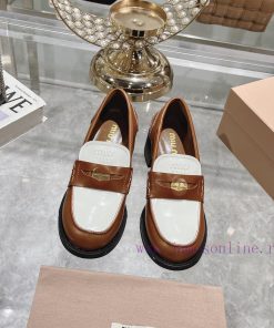 24 Autumn/Winter New Collection: Changmiumiu's newly released high-heeled coin loafers are hn21kgy0q
