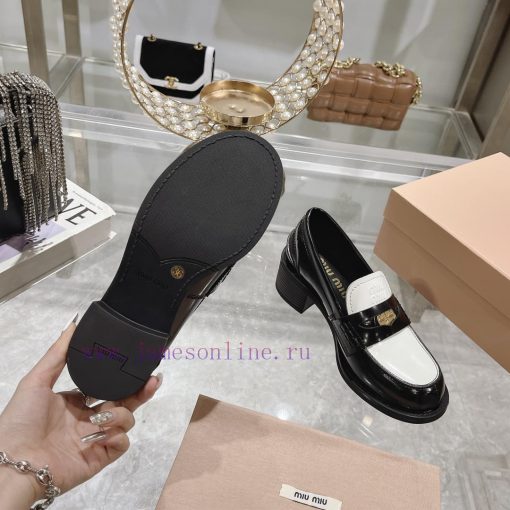 24 Autumn/Winter New Collection: Changmiumiu's newly released high-heeled coin loafers are hjucki2sb - Image 9