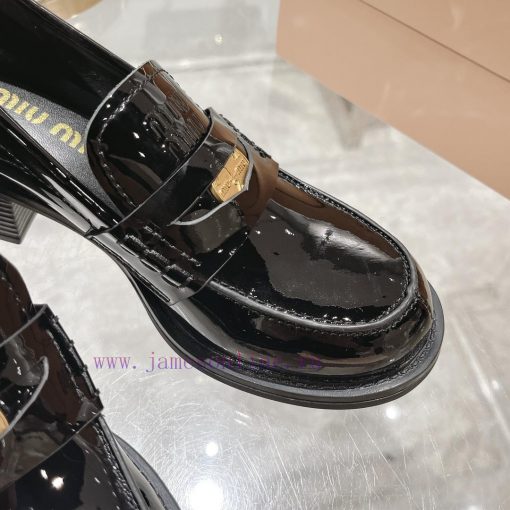 24 Autumn/Winter New Collection: Changmiumiu's newly released high-heeled coin loafers are hfgtqgq33 - Image 9