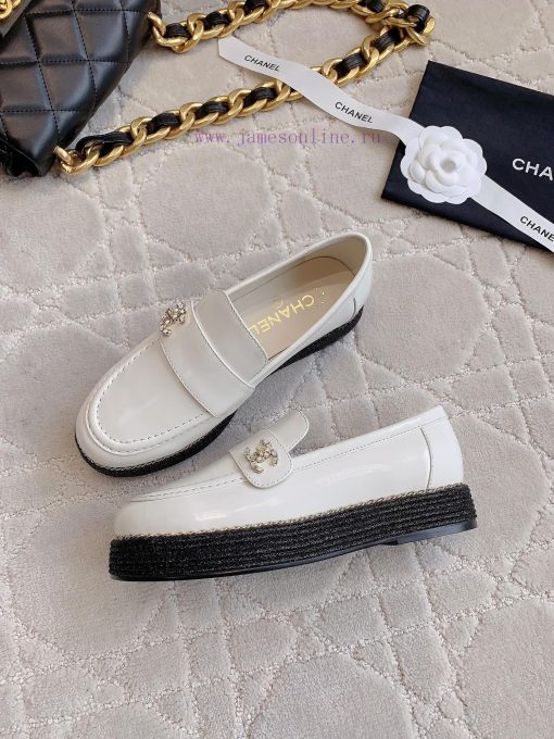 Chanel's new loafers classic chain decoration simple and atmospheric chain logo exquisite an9t1mqlhc - Image 5