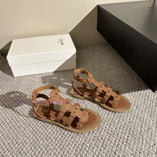 CELINE's new popular Arc de Triomphe British style flat sandals and slippers are simple, styfjn3k96l - Image 3