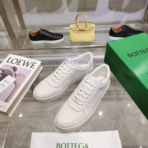 The original development of BottegaVeneta Bottega lovers' lace up casual sneakers for men+20j3vmj8a2 - Image 3