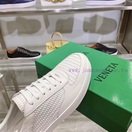 The original development of BottegaVeneta Bottega lovers' lace up casual sneakers for men+20j3vmj8a2 - Image 7