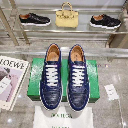 The original development of BottegaVeneta Bottega lovers' lace up casual sneakers for men+20fnmdltcx - Image 2