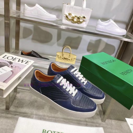 The original development of BottegaVeneta Bottega lovers' lace up casual sneakers for men+20fnmdltcx - Image 4