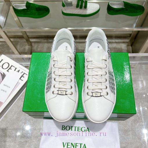 The original BottegaVeneta Bottega family lace up casual men's sneakers were developed with 86j6gdkf - Image 2