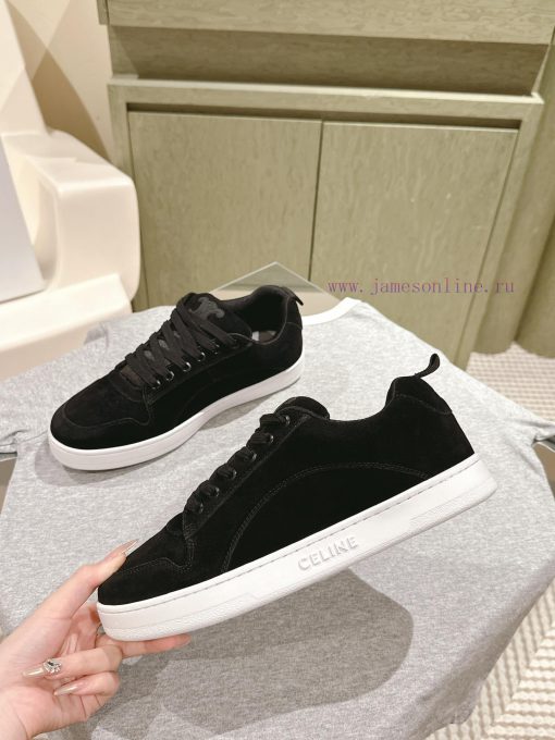 Couple style | ² ⁰ ² 4 𝐬𝐬 🤍🤎𝐶𝑒𝑙𝑖𝑛  Celine's new autumn deer skin casual shoe series is launcp0idxlz0 - Image 3