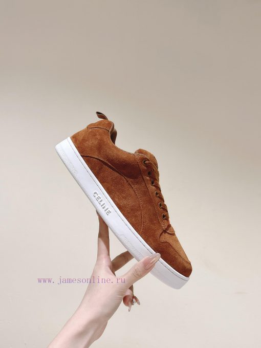 Couple style | ² ⁰ ² 4 𝐬𝐬 🤍🤎𝐶𝑒𝑙𝑖𝑛  Celine's new autumn deer skin casual shoe series is launcprnh43du - Image 9
