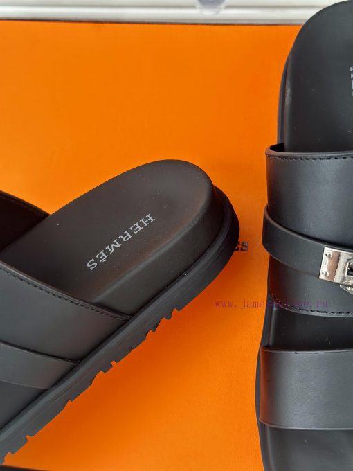 Male+10Herm è s/Herm è s Classic Kelly Button Second Uncle SlippersKelly's buckle is complettywydwa1 - Image 7