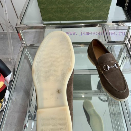 Gucci Classic Men's Horseneck Buckle loafersFeaturing a classic design and intricately embel8h105pnj - Image 10
