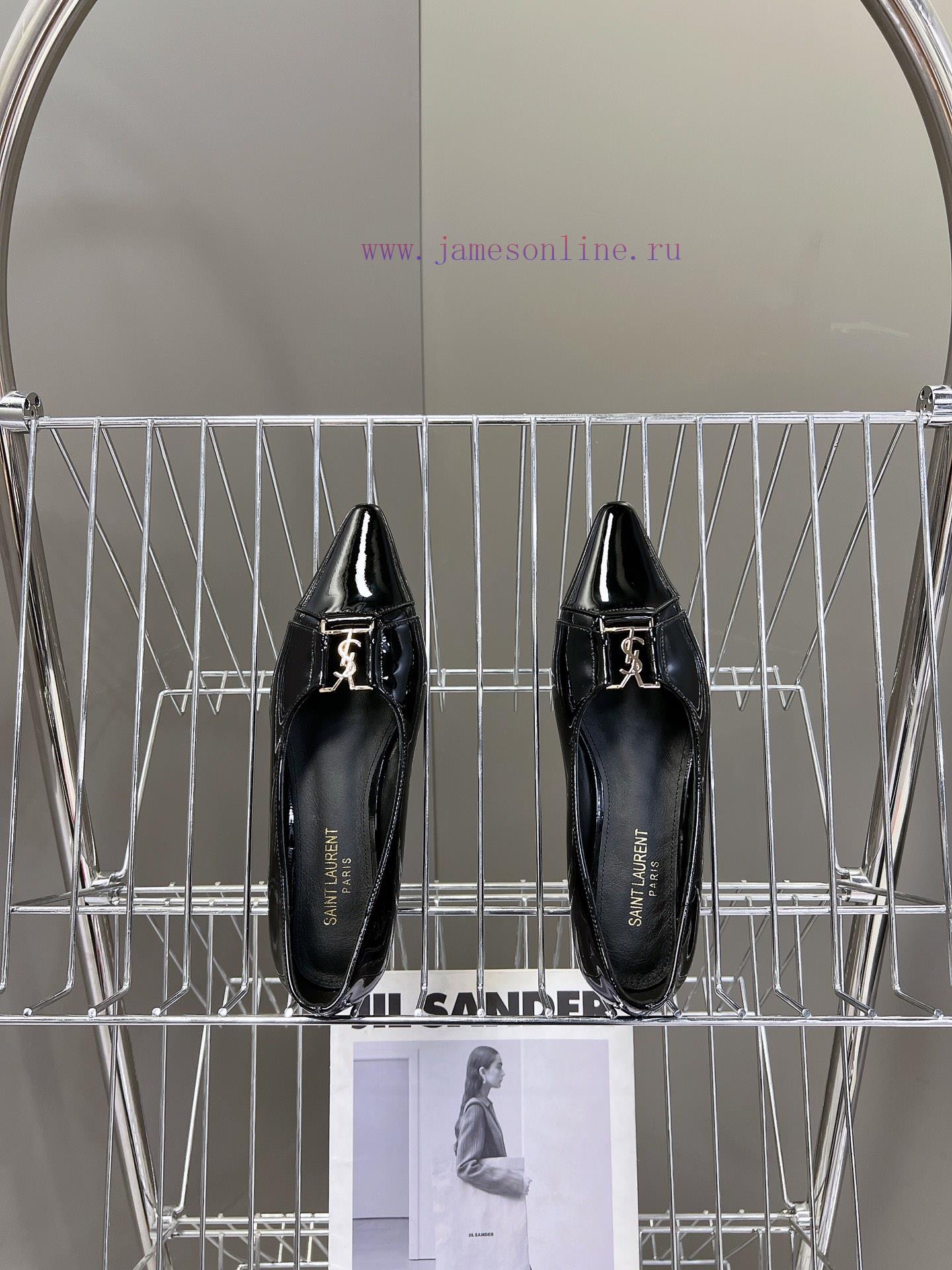SAIN * LAURENT's new spring and summer collection has been released, featuring pointed and sahf40g83 - Image 7