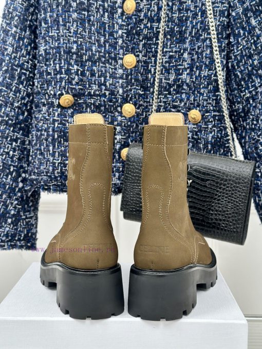 Celine | Celine's 24 Autumn/Winter New Product - Thick soled Martin Boots That Cannot Be Kicnxz2stgz - Image 7