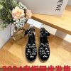 Brand LoeweLOEWE Thick soled Fisherman's Shoes Women's CashmereAnagram grass shoesColor Apri95bjvaei