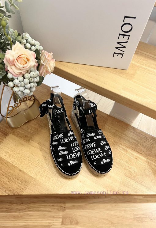 Brand LoeweLOEWE Thick soled Fisherman's Shoes Women's CashmereAnagram grass shoesColor Apri95bjvaei - Image 15
