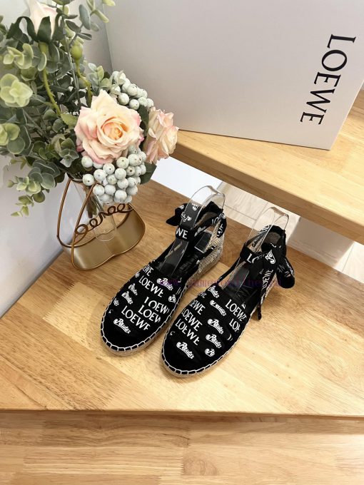 Brand LoeweLOEWE Thick soled Fisherman's Shoes Women's CashmereAnagram grass shoesColor Apri95bjvaei - Image 16