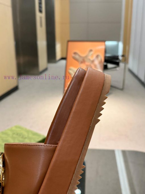 Full year shipment, Gucci's latest limited edition thick soled slippers of top quality are agipcxgal - Image 7
