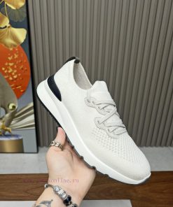 Men's shoes (Brunello cucinelli),The fabric is made of cashmere and fly woven sheepskin, andbsb7yqav