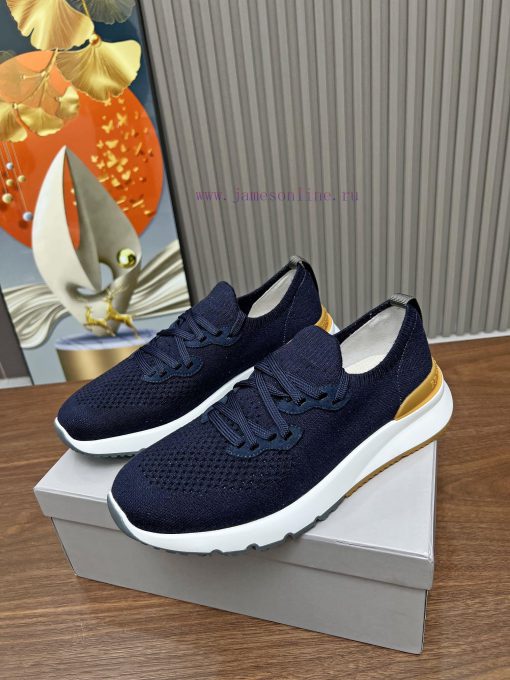 Men's shoes (Brunello cucinelli),The fabric is made of cashmere and fly woven sheepskin, andpq5edphk - Image 2