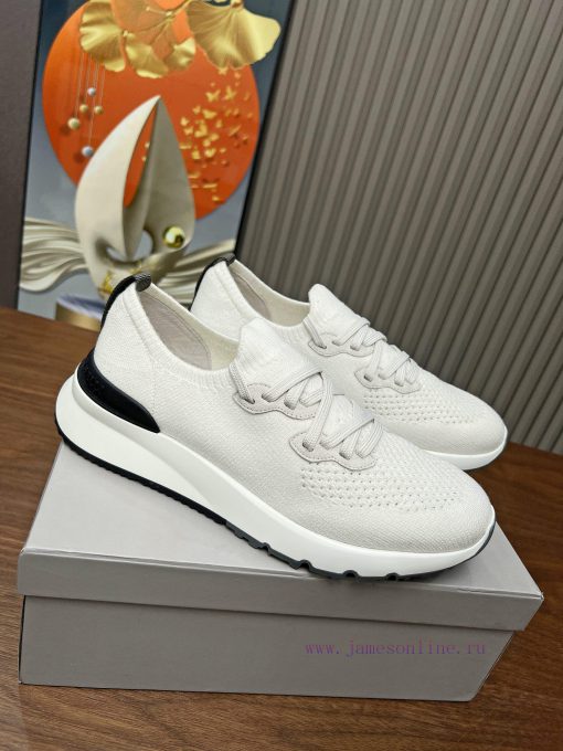 Men's shoes (Brunello cucinelli),The fabric is made of cashmere and fly woven sheepskin, andbsb7yqav - Image 11