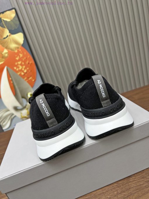 (brunellocucinelli),Men's shoe material cashmere+fly woven sheepskin lining, packaging, all lnp4q5az - Image 4
