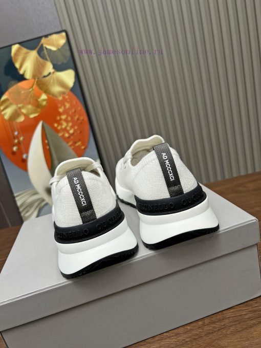 Men's shoes (Brunello cucinelli),The fabric is made of cashmere and fly woven sheepskin, andbsb7yqav - Image 14
