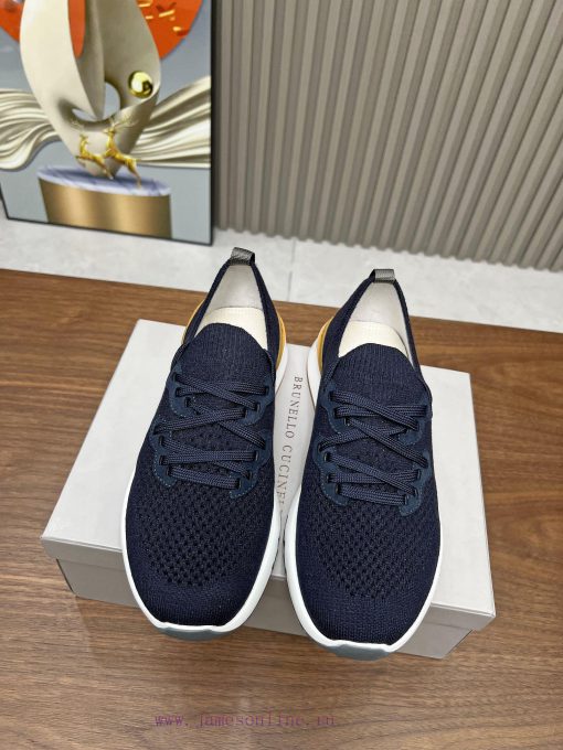 Men's shoes (Brunello cucinelli),The fabric is made of cashmere and fly woven sheepskin, andpq5edphk - Image 10