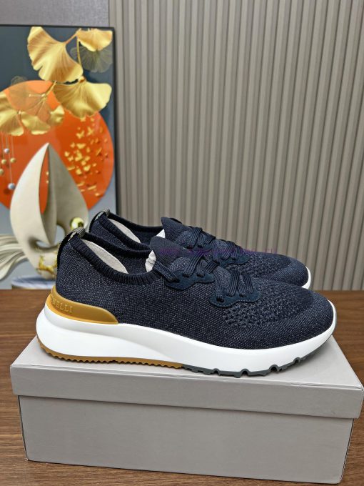 Men's shoes(brunellocucinelli),The fabric is made of cashmere and fly woven sheepskin, and t2gw8ftxh - Image 8