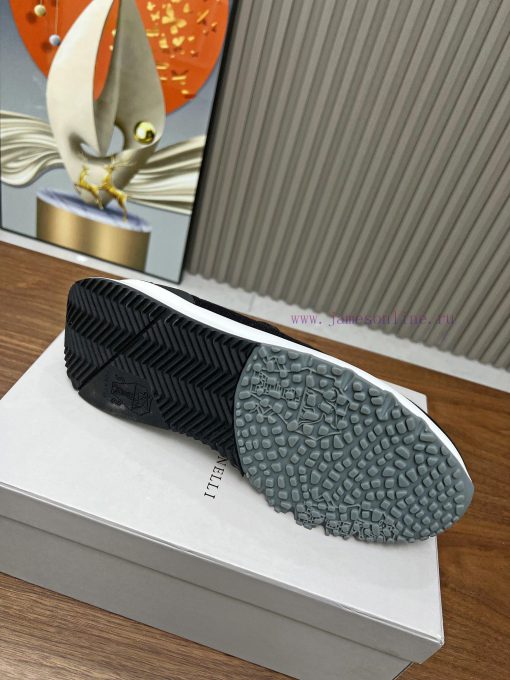 (brunellocucinelli),Men's shoe material cashmere+fly woven sheepskin lining, packaging, all lnp4q5az - Image 13