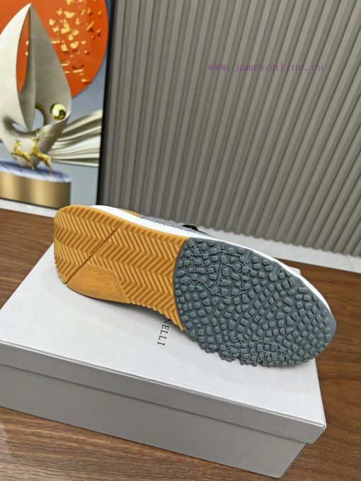 Men's shoes (Brunello cucinelli),The fabric is made of cashmere and fly woven sheepskin, andr2urmnni - Image 8