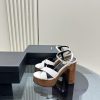 Saint Laurent YSL flagship waterproof platform hate too high diamond grid sandalsHigh end cu41hg23dc