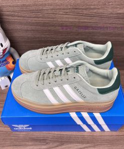 Top Adidas originals Gazelle comfortable, trendy, thick soled, wear-resistant, anti slip, he6d98prkq