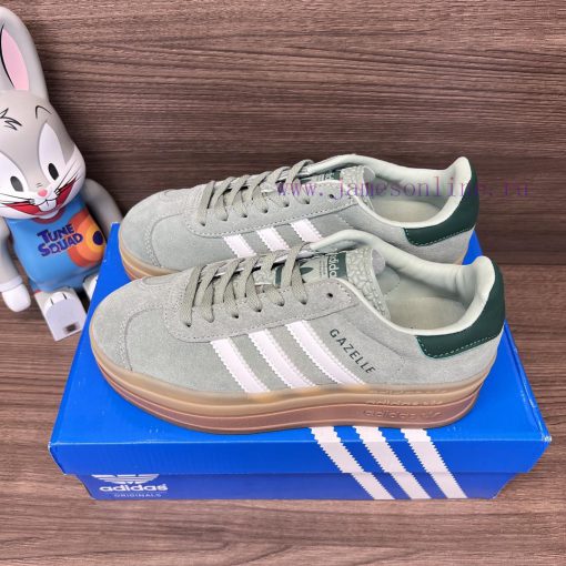 Top Adidas originals Gazelle comfortable, trendy, thick soled, wear-resistant, anti slip, he6d98prkq - Image 2