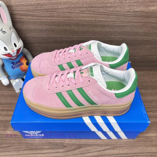 Top Adidas originals Gazelle comfortable, trendy, thick soled, wear-resistant, anti slip, he71ce1e21