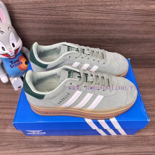 Top Adidas originals Gazelle comfortable, trendy, thick soled, wear-resistant, anti slip, he6d98prkq - Image 4