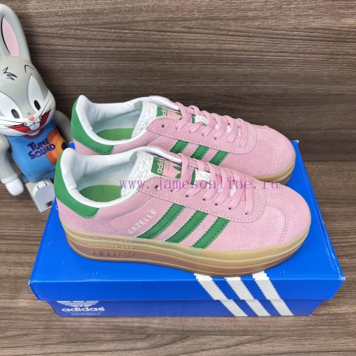 Top Adidas originals Gazelle comfortable, trendy, thick soled, wear-resistant, anti slip, he71ce1e21 - Image 4