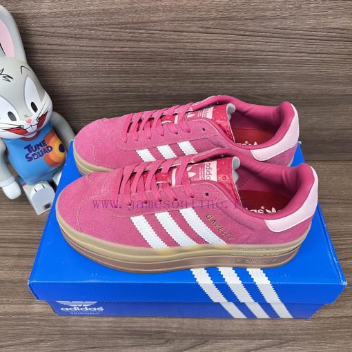 Top Adidas originals Gazelle comfortable, trendy, thick soled, wear-resistant, anti slip, he69acerei