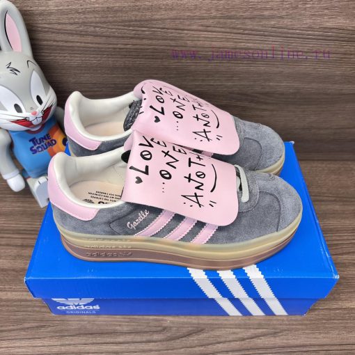 Top Adidas originals Gazelle comfortable, trendy, thick soled, wear-resistant, anti slip, he01110rmo - Image 4
