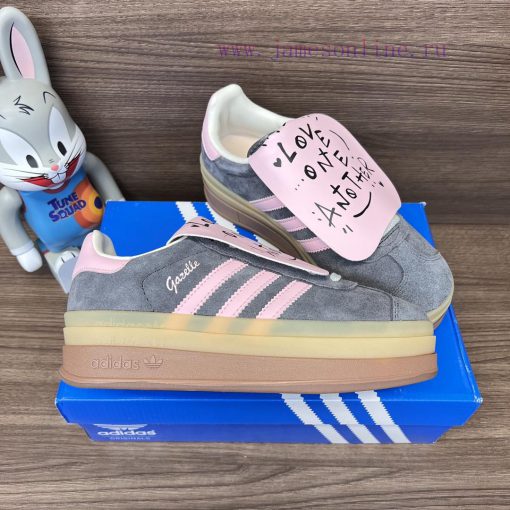 Top Adidas originals Gazelle comfortable, trendy, thick soled, wear-resistant, anti slip, he01110rmo - Image 6