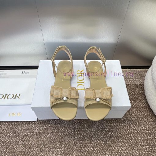 J'ADIOR tassel woven women's shoes Dior 2024 spring/summer fashion show new Adiorble women'somkj0vwc