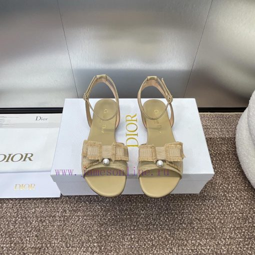 J'ADIOR tassel woven women's shoes Dior 2024 spring/summer fashion show new Adiorble women'somkj0vwc - Image 2