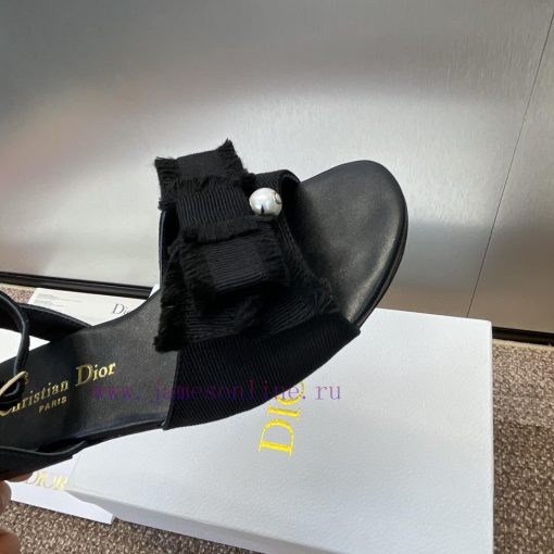 J'ADIOR tassel woven women's shoes Dior 2024 spring/summer fashion show new Adiorble women'sbgr82q6t - Image 8