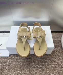 J'ADIOR tassel woven women's shoes Dior 2024 spring/summer fashion show new Adiorble flip flqqknnwhf